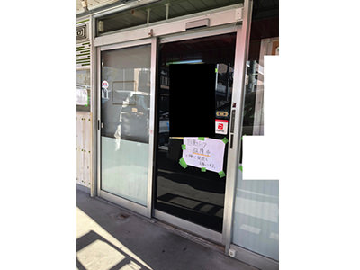 兵庫県内　某店舗様自動ドア装置～半自動度装置取替ました。