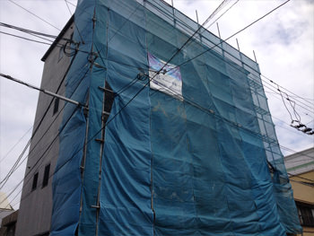 大阪市 シーリング工事と撥水材