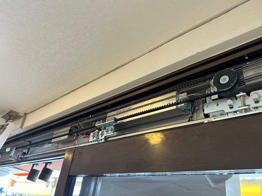 自動ドア装置施工完了
