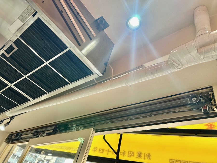 自動ドア装置施工完了