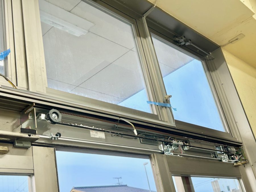 自動ドア装置施工完了