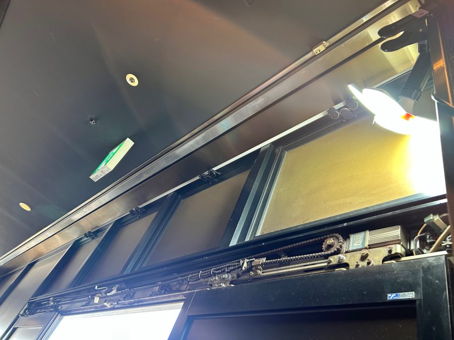 既存自動ドア装置撤去前