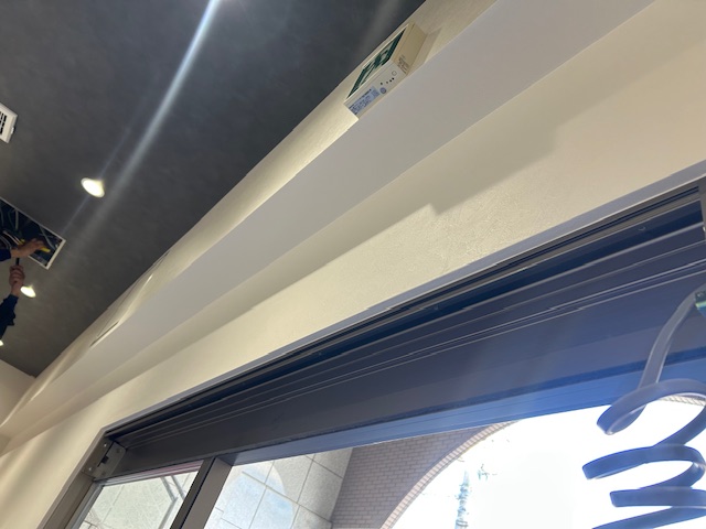 自動ドア装置施工前