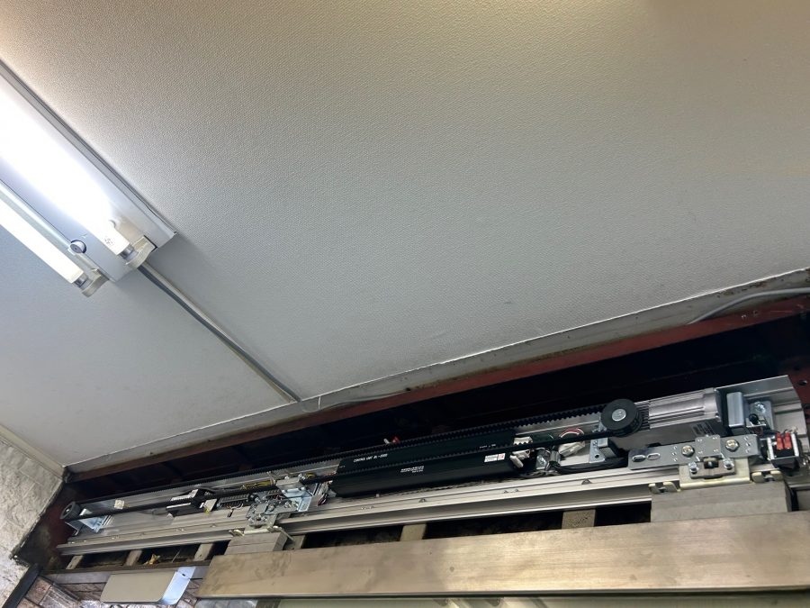 自動ドア装置施工完了