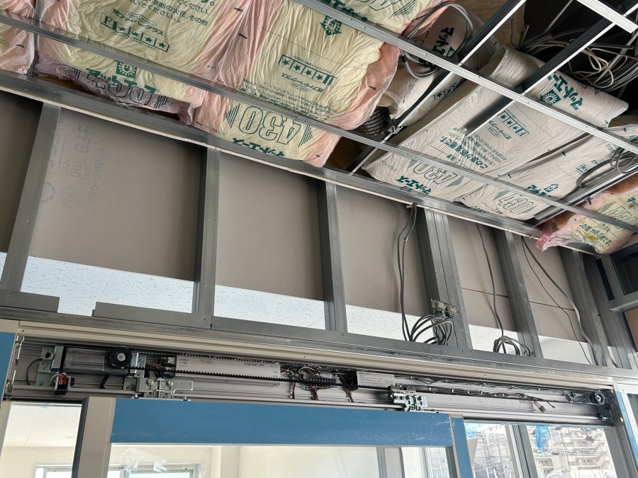 自動ドア施工完了