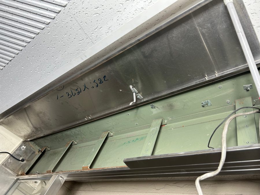 既存自動ドア装置撤去後