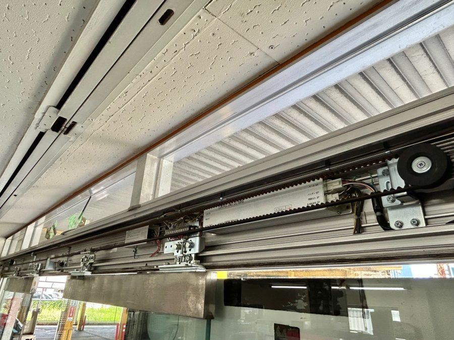 自動ドア装置施工完了