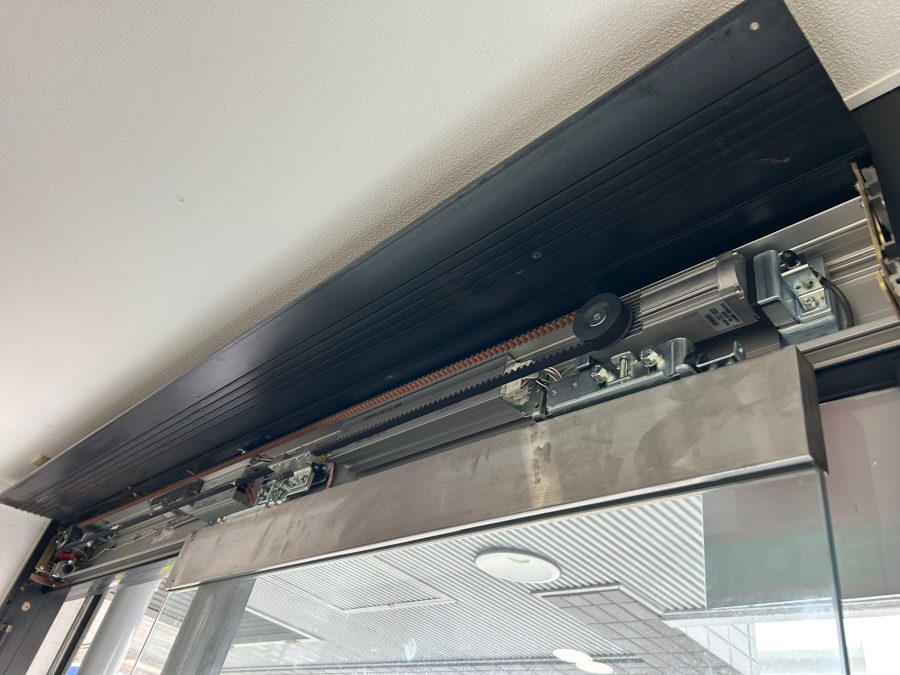 自動ドア装置施工完了