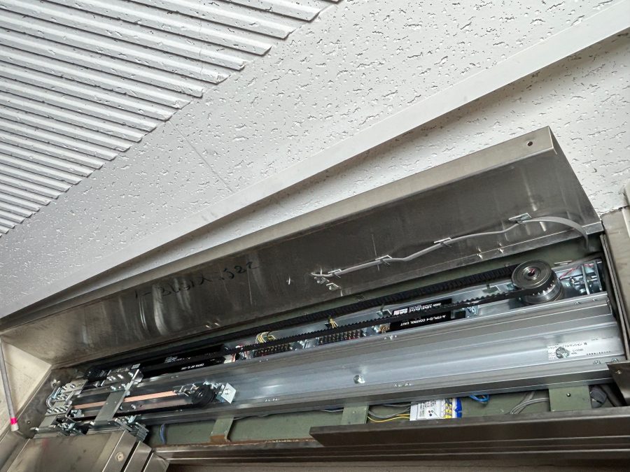 自動ドア装置施工完了