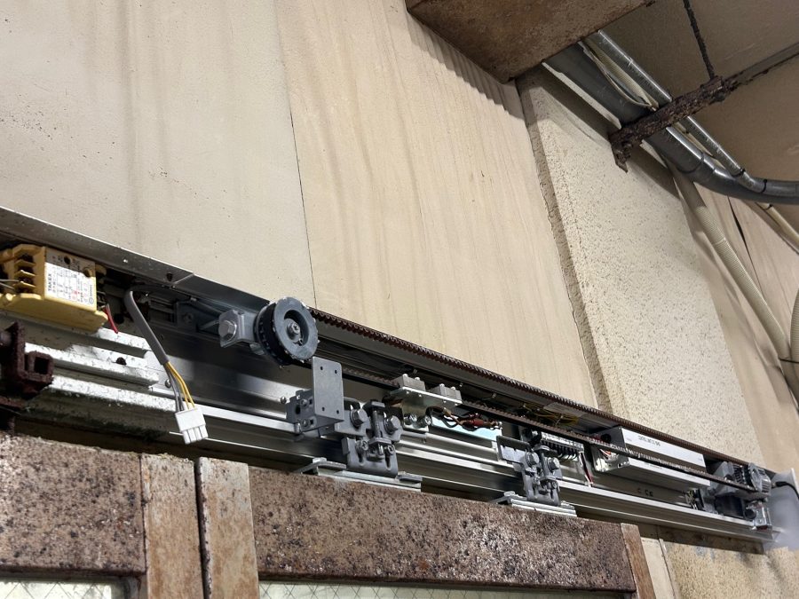 自動ドア装置施工完了