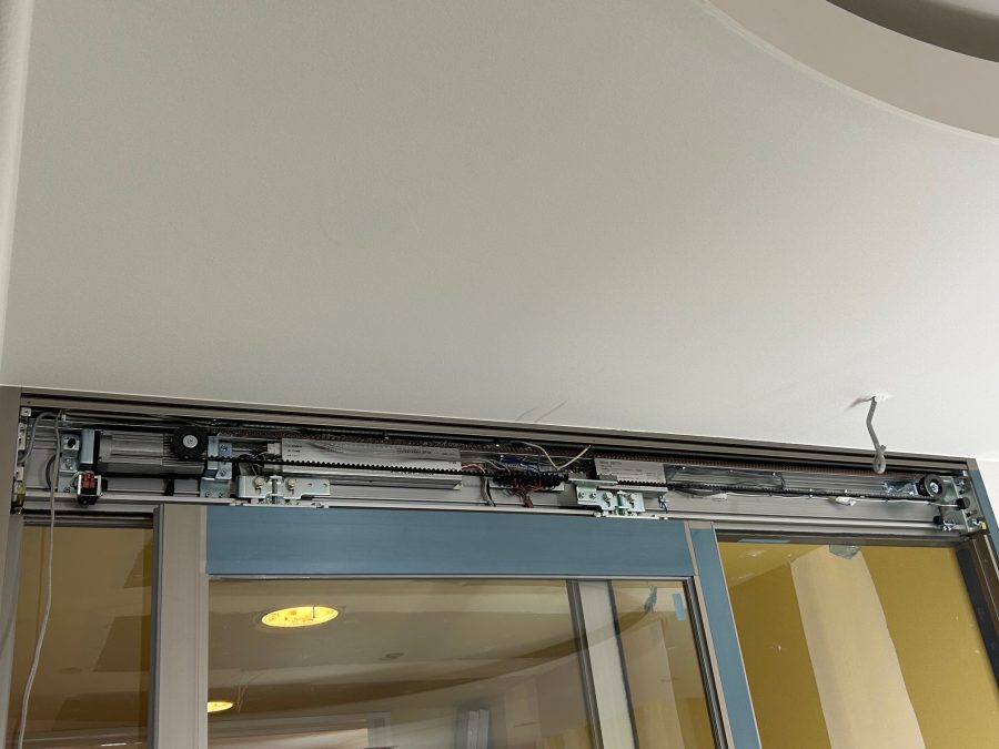 自動ドア装置施工完了