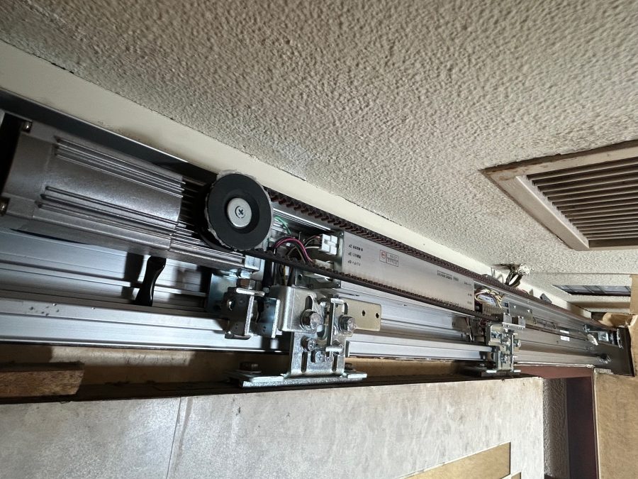 自動ドア装置施工完了