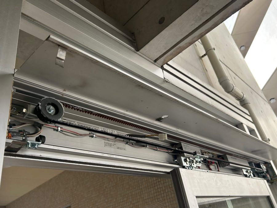 自動ドア装置施工完了