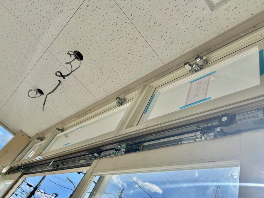 自動ドア装置施工完了