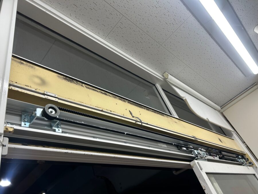 自動ドア装置施工完了