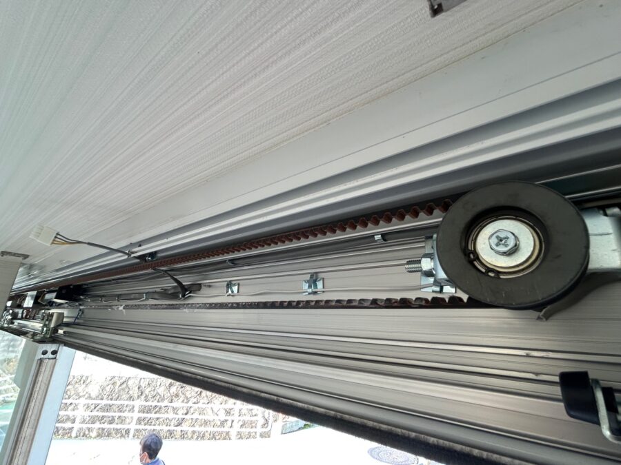 自動ドア装置施工完了