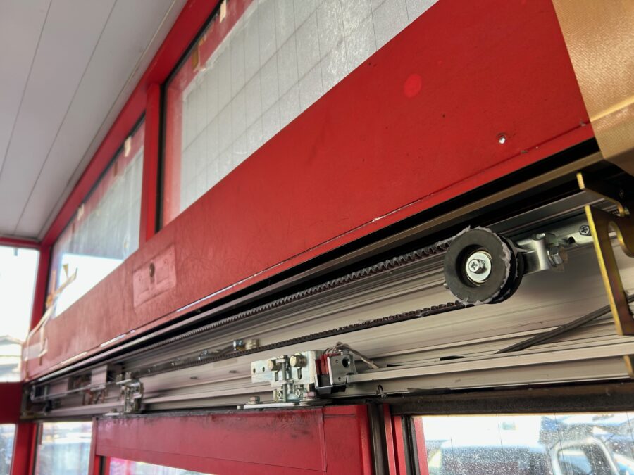 自動ドア装置施工完了