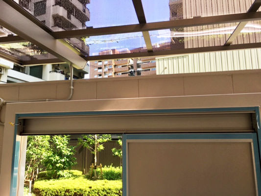 大阪市内　某マンションテンキー＆電気錠付き自動ドア装置新設工事